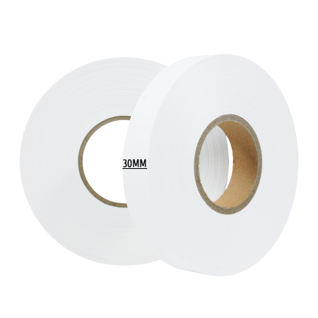 Текстильная лента, нейлон (NT637S, White nylon) 30мм х 200м, белая